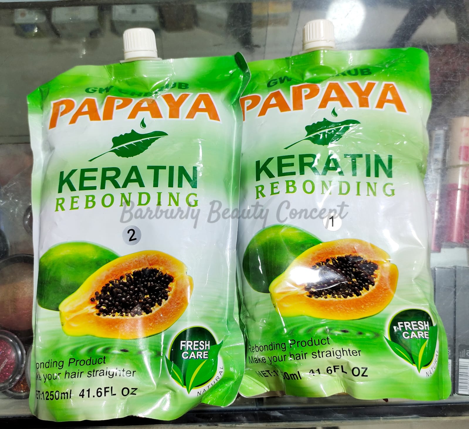 GW Cherub Papaya Keratin Rebonding
