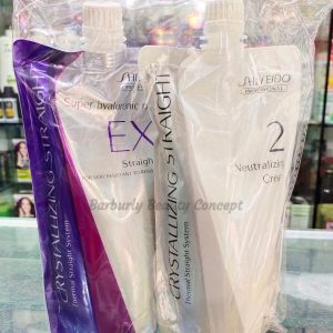 Shiseido Professional Crystallizing Straight EX1 + 2 Hair Straightening Cream (For Color or Damaged Hair)